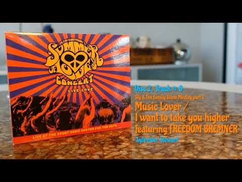 Music Lover / I Want to Take You Higher, featuring Freedom Bremner  Disc 2, Track #8