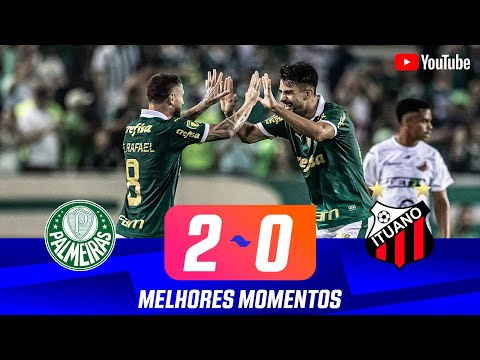 PALMEIRAS 2 X 0 ITUANO | MELHORES MOMENTOS | 6ª RODADA | PAULISTÃO 2024