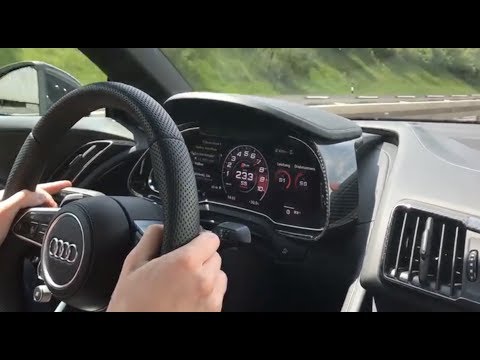 Audi R8 V10 Plus Spyder Soundcheck Acceleration 2018 Sound Exhaust