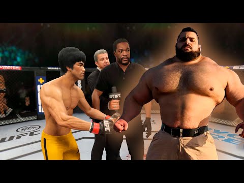 UFC 4 | Bruce Lee vs. Iranian Hulk (EA Sports UFC 4)