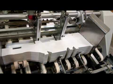 Tuck Top 1-2-3 Bottom w/ Z-Fold Inner Cell on a Bobst Mistral 110