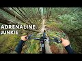 Crazy Speed Down The Gnarliest Mountain Bike Trails