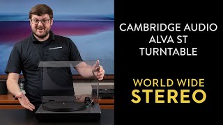 Video thumbnail for Review: Cambridge Audio Alva ST Wireless Belt-Drive Turntable 2022 by World Wide Stereo