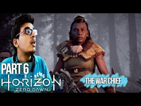 Horizon Zero Dawn Walkthrough Part 6 "THE WAR CHIEF'S TRAIL" PS4 Gameplay