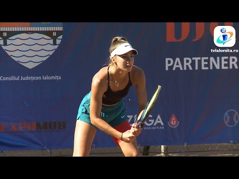 TV IALOMITA - Slobozeanca Alexandra Iordache, în finala turneului de tenis "Diami Trophy"