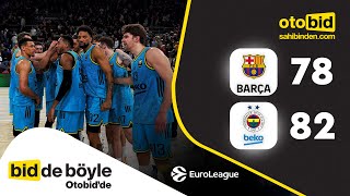 Barcelona - Fenerbahçe Beko (78-82) - Maç Özeti - EuroLeague 26. Hafta