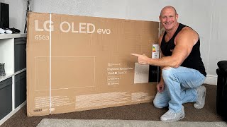 LG G3 OLED Unboxing,Setup & Demo