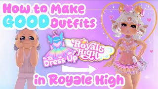 HOW TO MAKE GOOD OUTFITS IN ROYALE HIGH💖 | Budget Friendly😊 | Find Your Style✨
