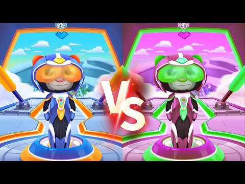 Talking Tom Hero Dash - 2 x Tom - Gameplay, Android - Lilu