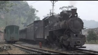 preview picture of video '[China Steam Locomotive C2]Sichuan Shibanxi Railway 芭石鉄道 嘉阳小火车(3/3)'