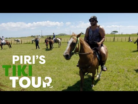 Horse Riding and Surfcasting on the East Cape, New Zealand - Piri's Tiki Tour - S2 Ep7