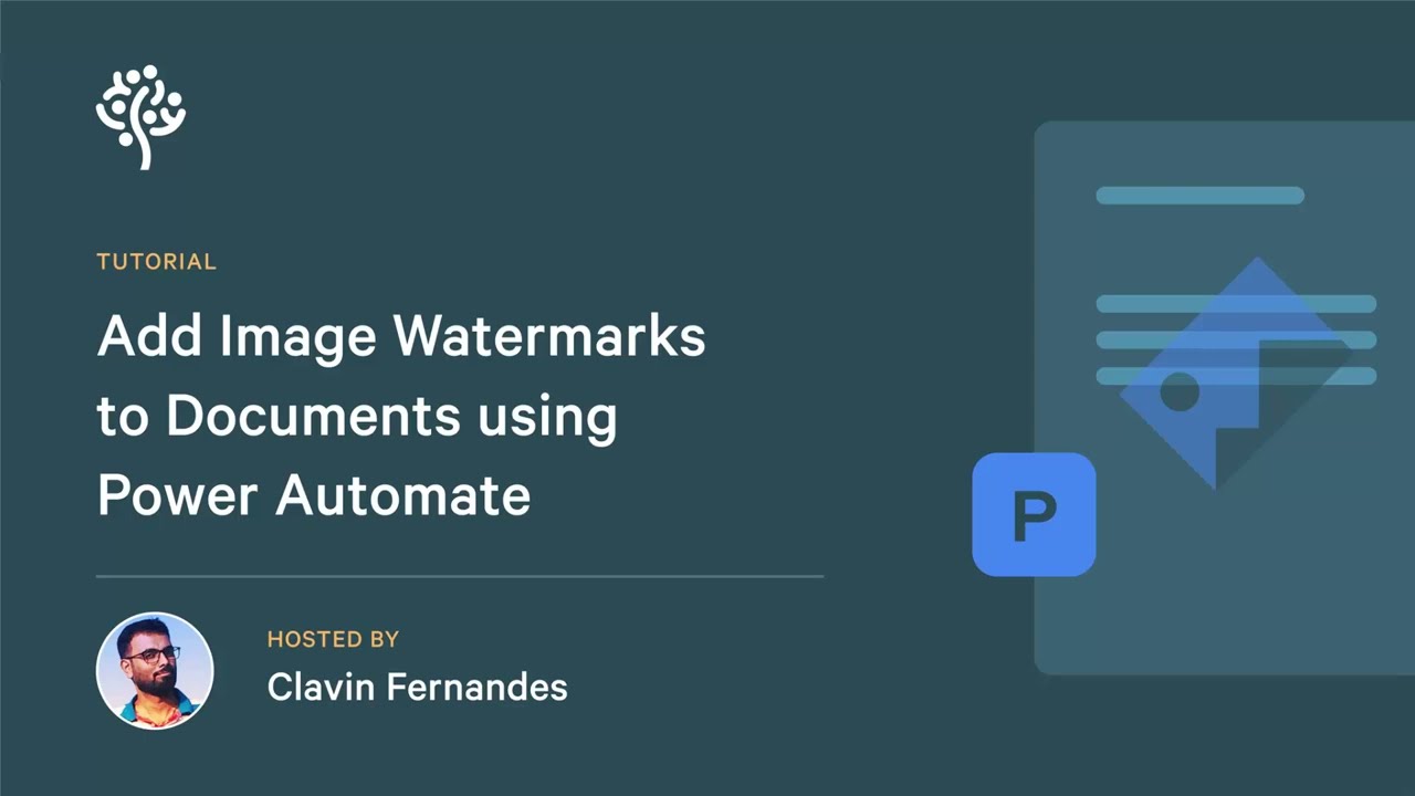 Automatically Add Image Watermarks to PDFs Using Power Automate