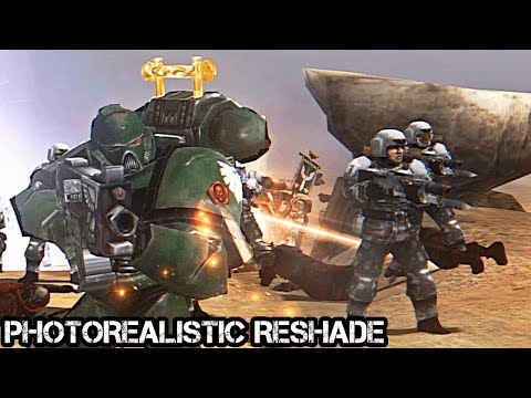 Unification Mod | Imperial Guard & Dark Angels vs Khorne's Legion! - WH40K: Dawn of War: Soulstorm