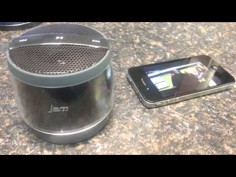 Jam Touch Bluetooth Wireless Speaker Review - YouTube
