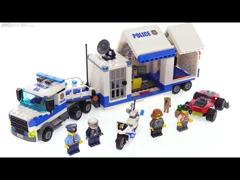 🔄 LEGO City 2017 Mobile Command Center review 👮 police 60139 re upload