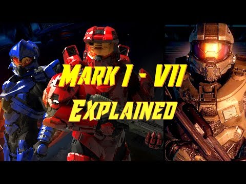 Halo Mjolnir Armor: Mark 1 to Mjolnir