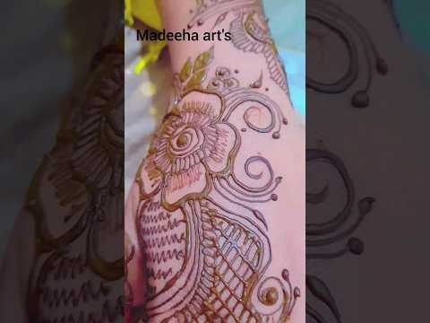 beautifullmehandi #mehndi #viralvideo #hennadesign#madeehaarts
