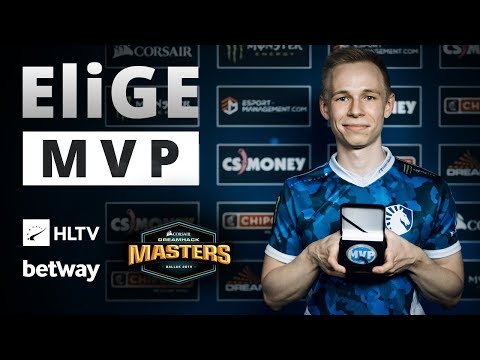EliGE - HLTV MVP by betway of DreamHack Masters Dallas 2019