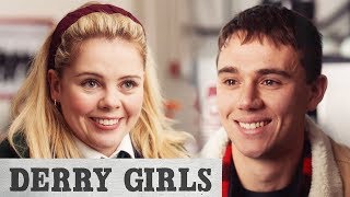 Derry Girls | Erin Flirts With John video