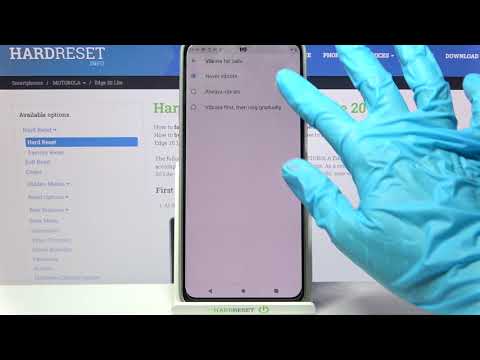 How to Enter Vibration Settings on MOTOROLA Edge 20 Lite – Locate Vibration Options