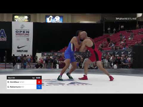 62 Lbs Rr Rnd 2 - Ben VomBaur, Bear Cave Wrestling Club Vs Grant Nakamura, Maui Sports Foundation