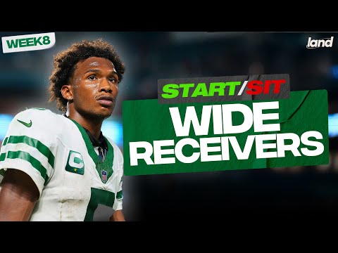 Week 8 Wide Receivers To START and SIT! (every matchup)