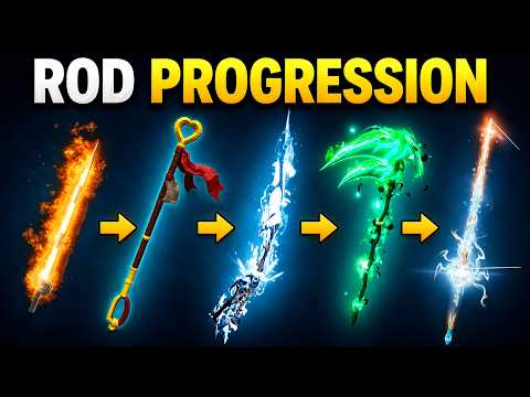 BEST ROD PROGRESSION GUIDE in FISCH Roblox