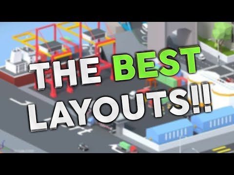 Best layout in Factory Simulator for Beginners!