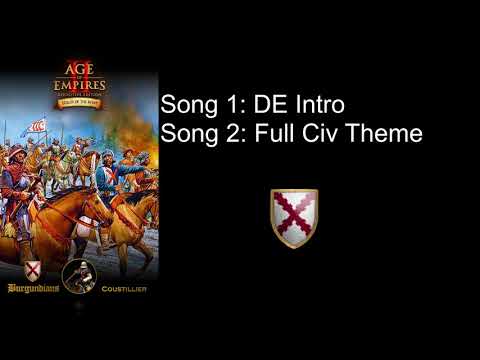 Age of Empires 2: All Burgundians Music Themes