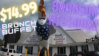 $14.99 Brunch Buffet The Great American Steak & Chicken House Food Trial & Review Branson MO