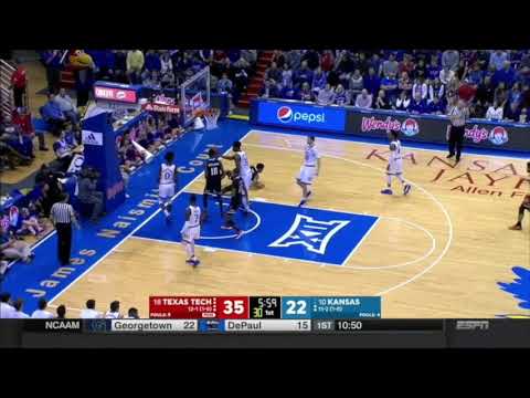 Justin Gray Texas Tech Men's Basketball 2017-2018