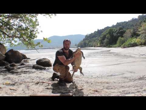 Adam Thorn Vs Water Monitor Lizard