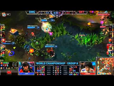 OMG vs SK Telecom T1 Highlights S3 WORLD CHAMPIONSHIP