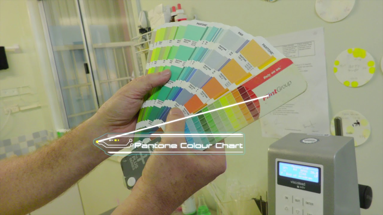 Quality Control - Pantone Colour Chart