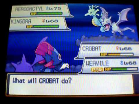 Pokemon Spirit Gold - Violet and Silver vs Clair and Lance