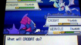 Pokemon Spirit Gold - Violet and Silver vs Clair and Lance