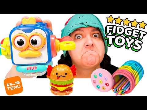 I Bought WORST 5-Star Fidget Toys From Temu