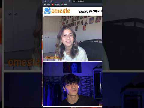 Omegle reaction 🤫 #omegle #shorts #youtubeshorts