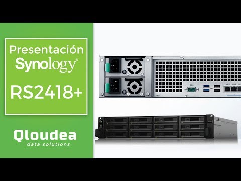 Presentación del Synology RS2418(RP)+