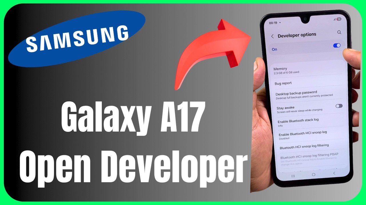 ⚡ Enable Developer Mode on Samsung Galaxy A17 in 30 Seconds! 😱📱