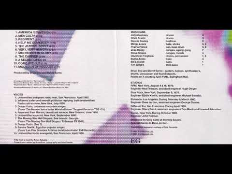 Brian Eno And David Byrne  Help Me Somebody 1981