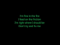 10 years- Fix me (Acoustic) lyrics 