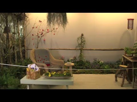 Balkong 10 i Nordiska Trädgårdar s balkongutställning " Livets skog "