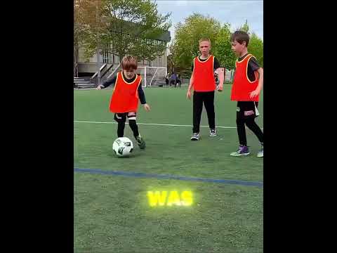 She dressed up as a MAN to play FOOTBALL