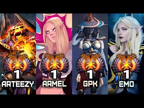 BEST of The BEST in Dota — TOP-1 Ranks of All Regions