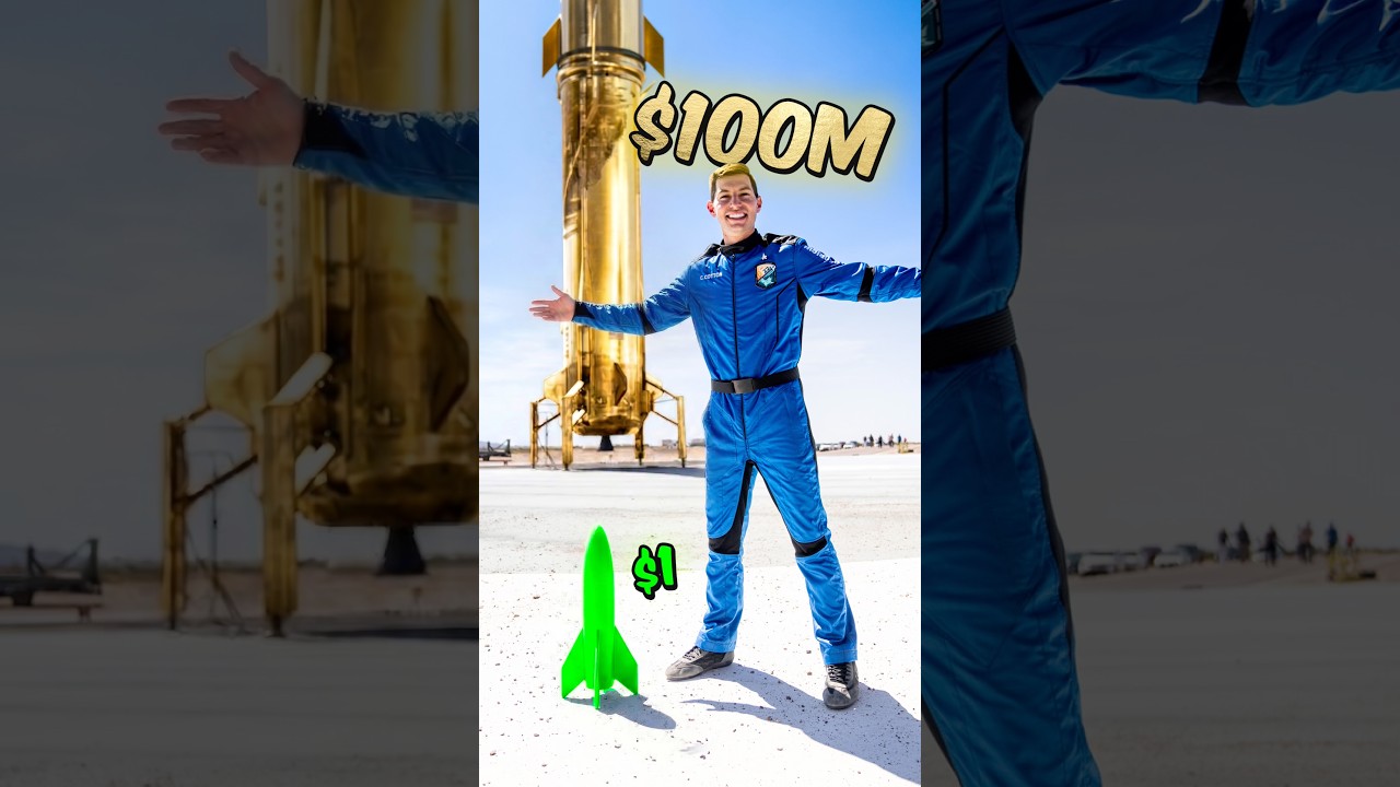 $1 vs $100,000,000 Rocket