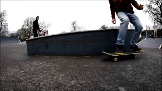 preview picture of video 'Lewis Allen - Board Slide Fordingbridge Skate Park.'