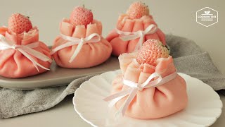 Pink Strawberry Crepe Pouch Recipe