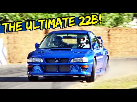 450 hp Prodrive P25 Restomod, the Ultimate Subaru Impreza 22B, Engine Sound, Details & Action at FOS