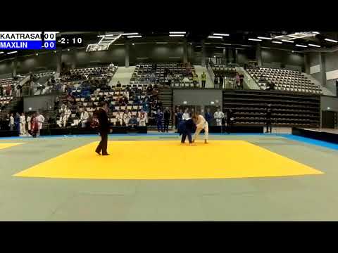 Finnish Judo Open 2018: B18-55: KAATRASALO - MAXLIN